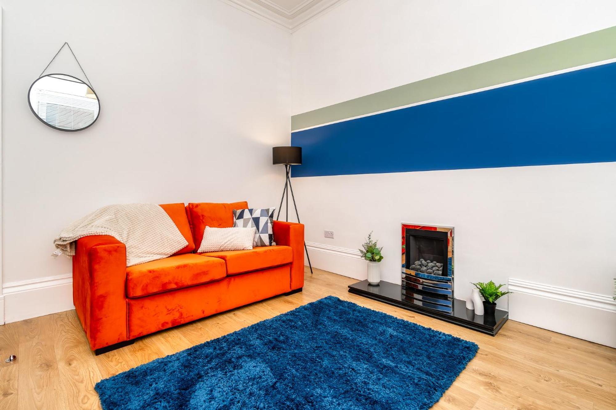 Cosy Retreat - Charming 2-Bed Apartment Greenock Ngoại thất bức ảnh